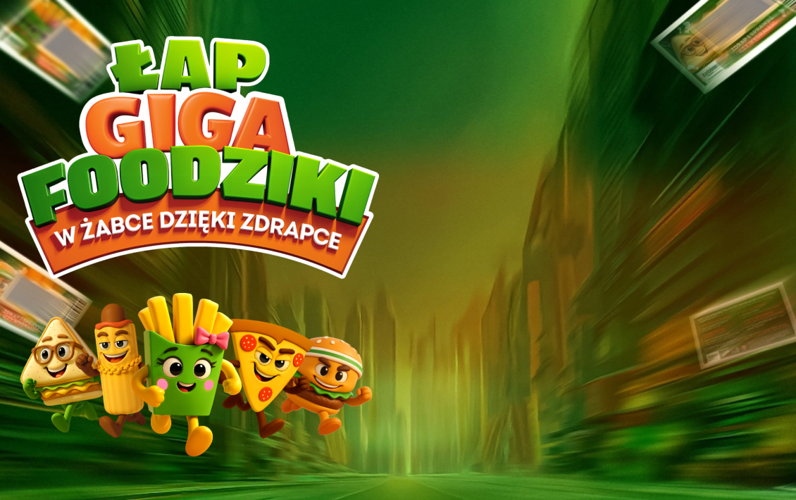 Łap GIGA Foodziki w Żabce dzięki zdrapce